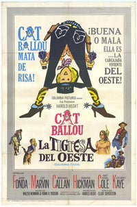 Cat Ballou Movie Poster Print - 11x17 | Posterazzi
