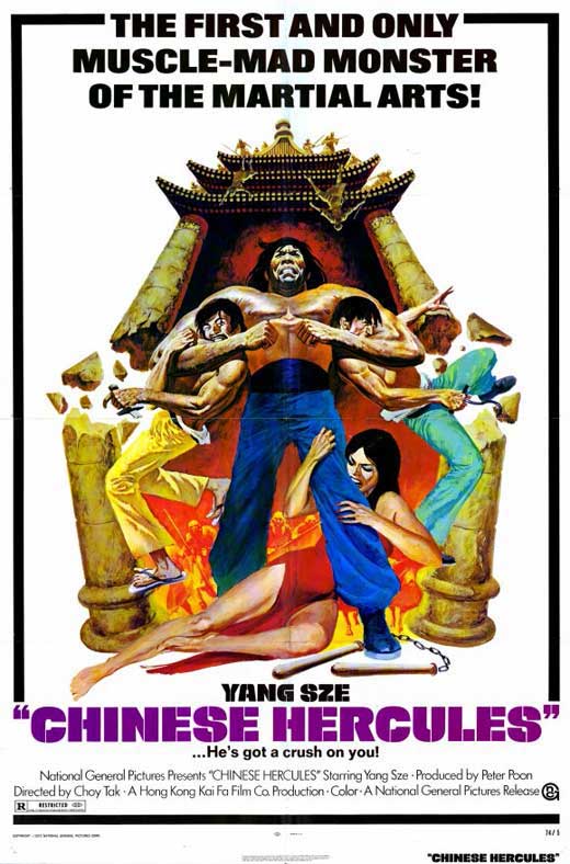 Chinese Hercules Movie Poster Print showcasing iconic film artwork.