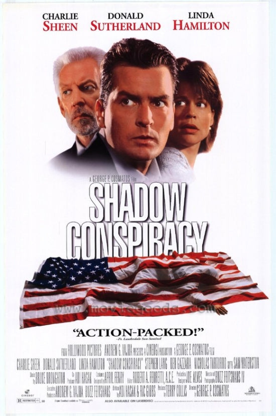 The Shadow Conspiracy Movie Poster Print in vibrant colors.