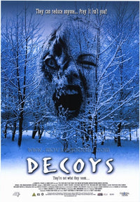 Decoys Movie Poster Print showcasing thrilling cinematic design.