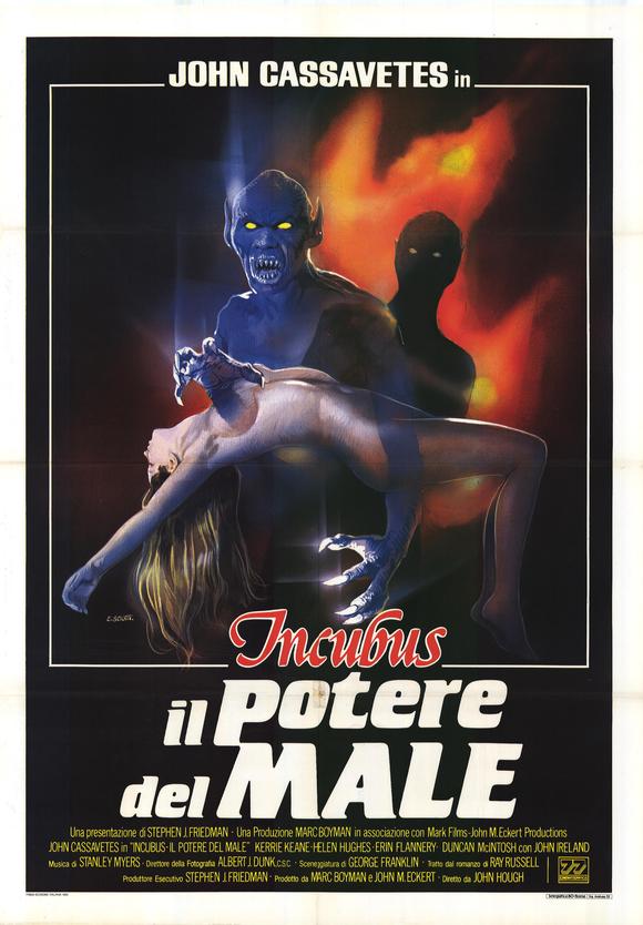 The Incubus Movie Poster Print showcasing classic horror artwork.