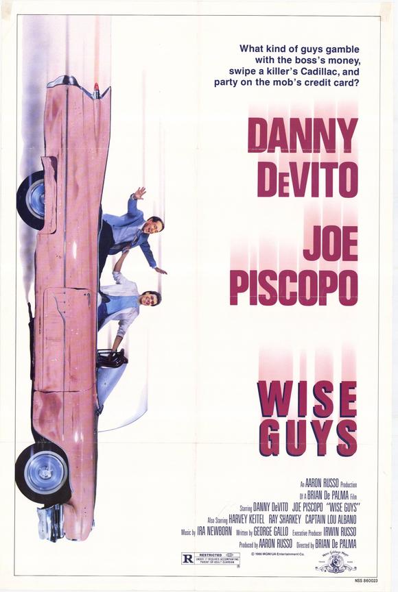 Wise Guys Movie Poster Print showcasing classic film art.