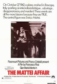 The Mattei Affair Movie Poster Print showcasing cinematic intrigue.