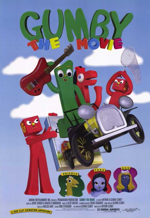 Gumby Movie Poster Print (11x17) | Classic Animation Art