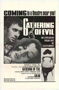 Gathering of Evil Movie Poster Print showcasing thrilling cinematic art.