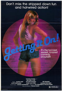 Getting It On Movie Poster Print showcasing vibrant design.