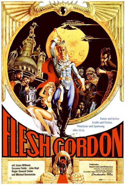 Flesh Gordon Movie Poster Print (11x17) | Pop Culture Graphics