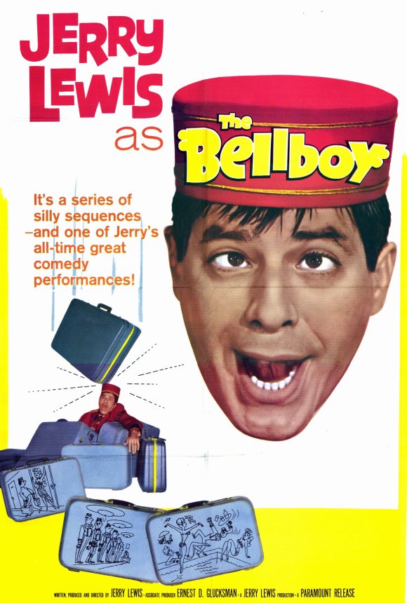The Bellboy Movie Poster Print featuring whimsical design.