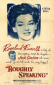 Roughly Speaking Movie Poster Print showcasing cinematic art.