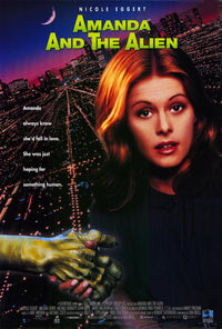 Amanda and the Alien Movie Poster Print showcasing vibrant visuals.