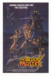 The Blade Master Movie Poster Print showcasing vibrant colors and cinematic imagery.