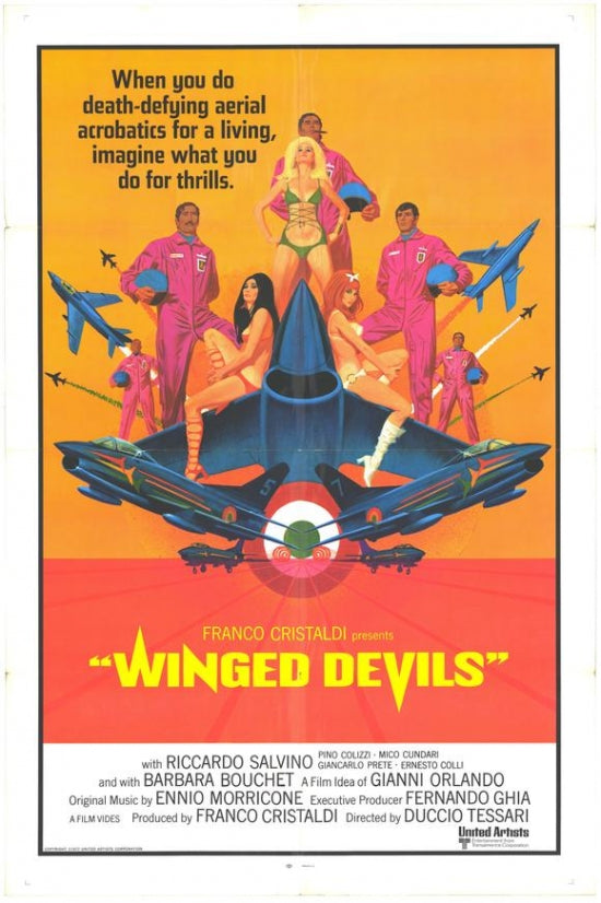 Winged Devils Movie Poster - Available in multiple sizes.