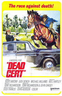 Dead Cert Movie Poster Print showcasing thrilling cinematic art.
