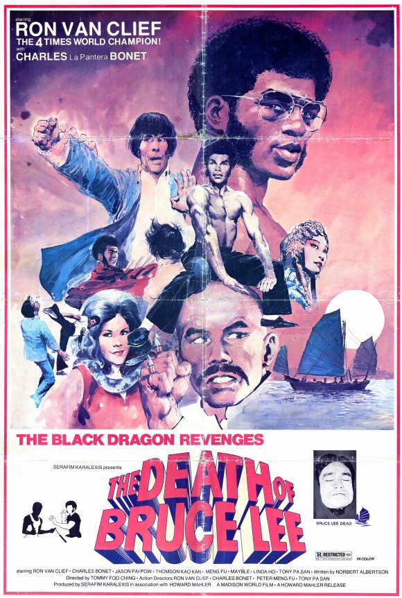 The Death of Bruce Lee Movie Poster Print showcasing Bruce Lee's legacy.