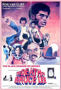 The Death of Bruce Lee Movie Poster Print showcasing Bruce Lee's legacy.