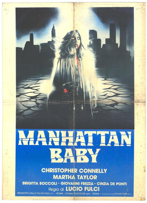 Manhattan Baby Movie Poster Print showcasing vibrant imagery