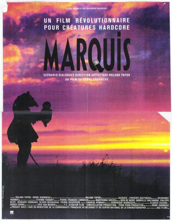 Marquis Movie Poster Print showcasing vibrant colors and design.