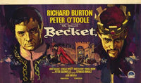 Becket Movie Poster Print showcasing classic drama art.