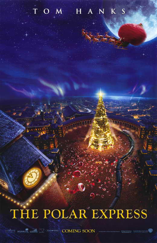 The Polar Express Movie Poster Print showcasing enchanting holiday spirit.