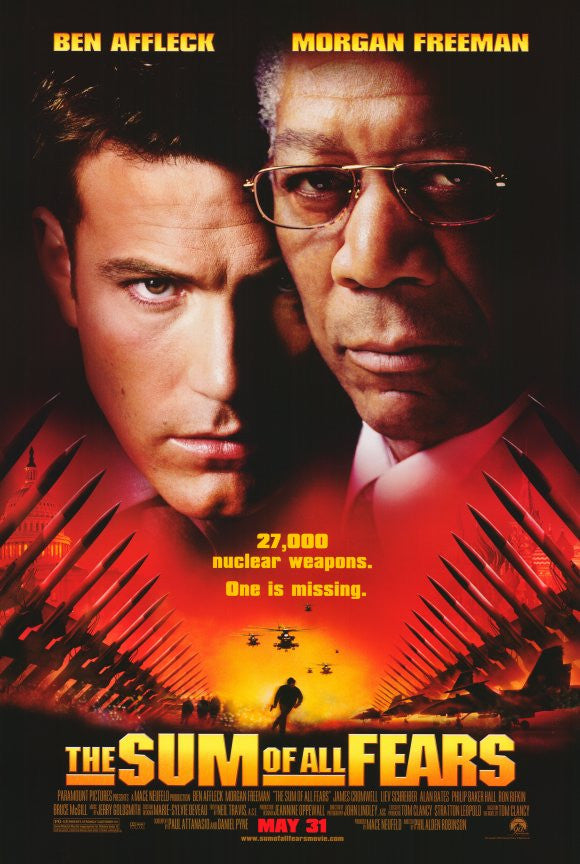 The Sum of All Fears Movie Poster Print (11x17)