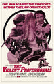 Violent Professionals Movie Poster Print featuring vibrant imagery.