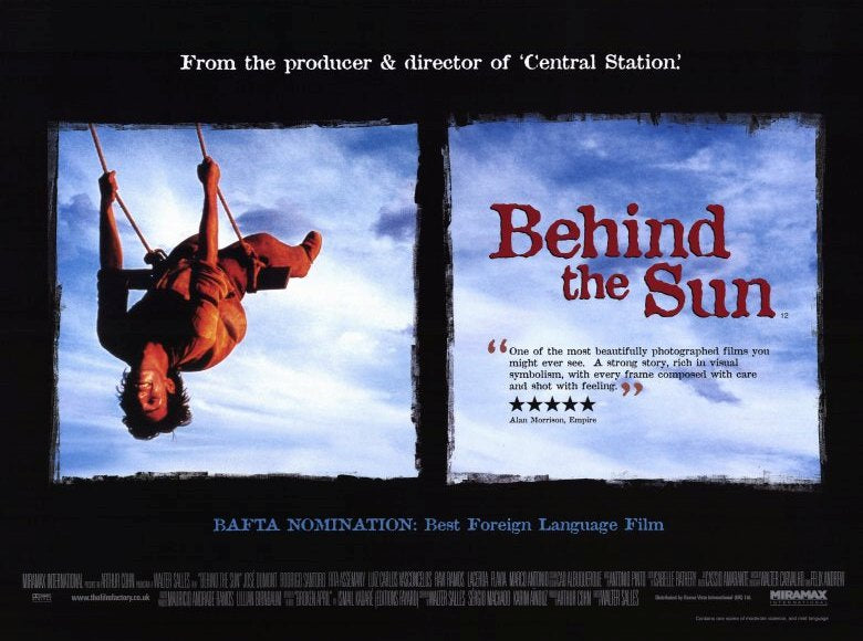 Behind the Sun Movie Poster Print showcasing cinematic artwork.