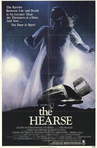 The Hearse Movie Poster Print featuring classic horror art