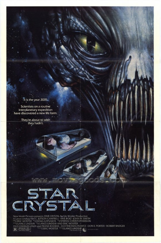 Star Crystal Movie Poster Print showcasing cosmic artwork.