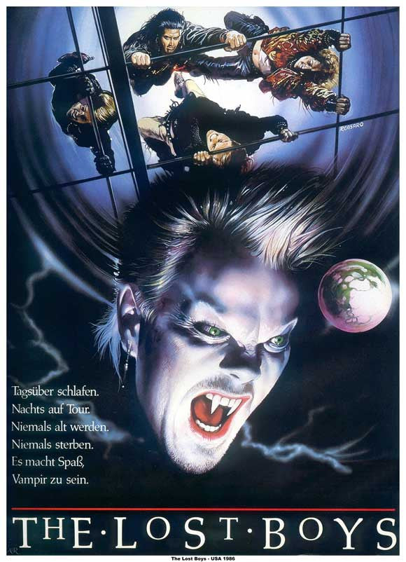The Lost Boys Movie Poster Print - 11x17 | Posterazzi