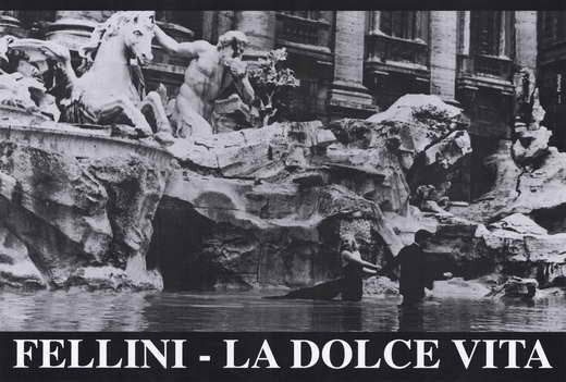 La Dolce Vita Movie Poster Print (27x40) | Posterazzi