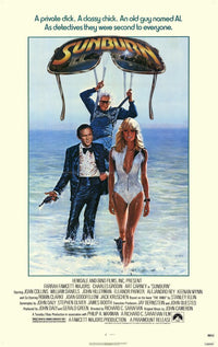 Sunburn Movie Poster Print showcasing vibrant colors and striking imagery.
