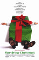 Surviving Christmas Movie Poster Print showcasing festive holiday spirit.