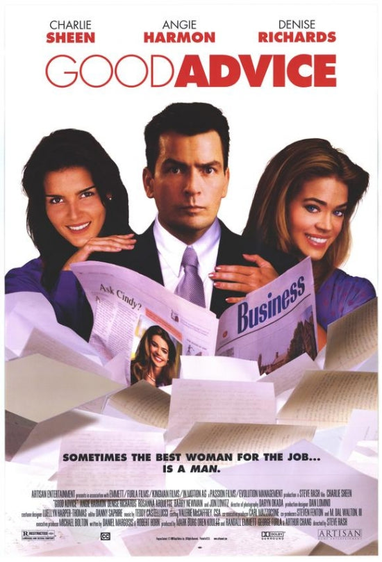 Good Advice Movie Poster Print showcasing motivational design.