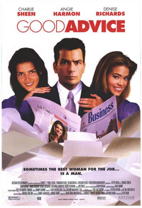 Good Advice Movie Poster Print showcasing motivational design.