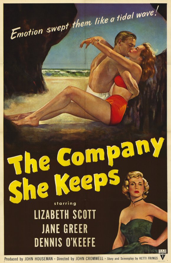 The Company She Keeps Movie Poster Print showcasing classic cinema art.