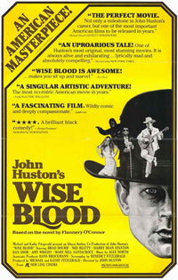Wise Blood Movie Poster Print showcasing bold colors and iconic imagery.