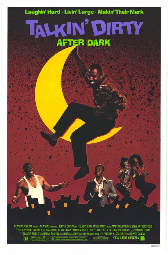 Talkin Dirty After Dark Movie Poster Print showcasing iconic film imagery.