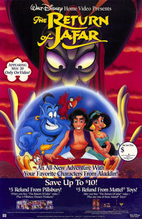 The Return of Jafar Movie Poster Print 11x17