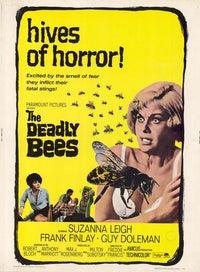 The Deadly Bees Movie Poster Print showcasing classic horror film art.