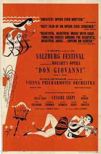 Don Giovanni Movie Poster Print showcasing classic opera artwork.
