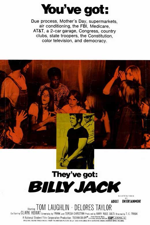 Billy Jack Movie Poster Print showcasing iconic film artwork.
