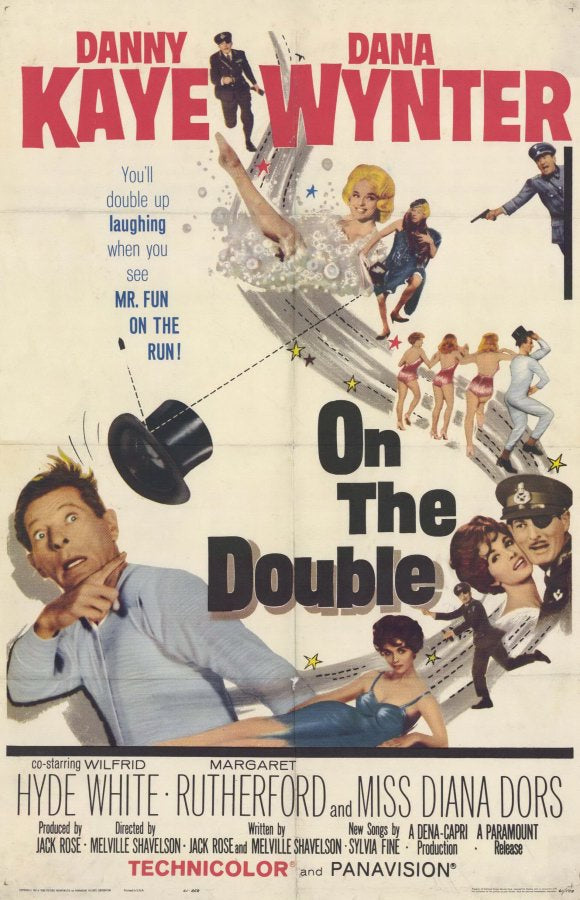 On the Double Movie Poster Print showcasing classic film art.