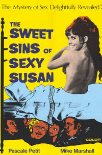 The Sweet Sins of Sexy Susan Movie Poster Print