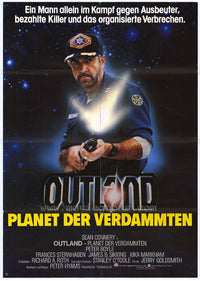 Outland Movie Poster Print showcasing vibrant colors and iconic imagery.