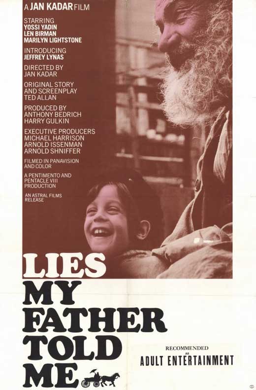 Lies My Father Told Me Movie Poster Print featuring cinematic imagery.