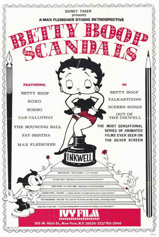 Betty Boop Scandal Movie Poster Print - 11x17