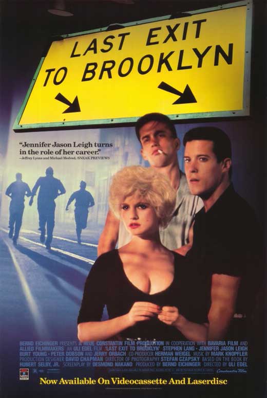 Last Exit to Brooklyn Movie Poster Print featuring iconic film art.