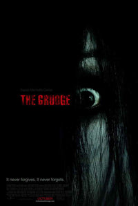 The Grudge Movie Poster Print featuring horror imagery.