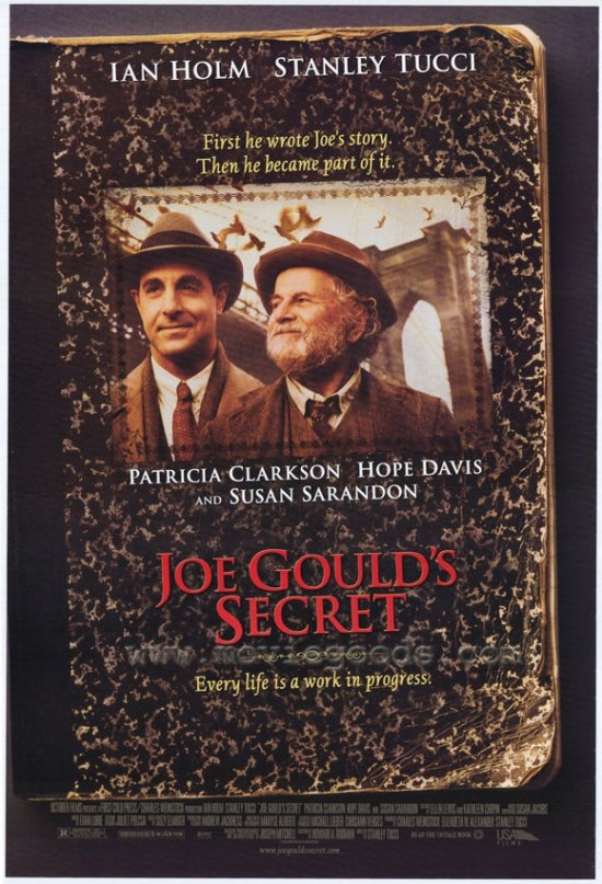 Joe Gould's Secret Movie Poster Print