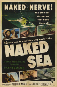 Naked Sea Movie Poster Print showcasing marine beauty